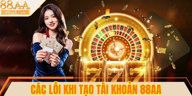 Đăng ký 88AA giúp xử lý lỗi tạo tài khoản dễ dàng