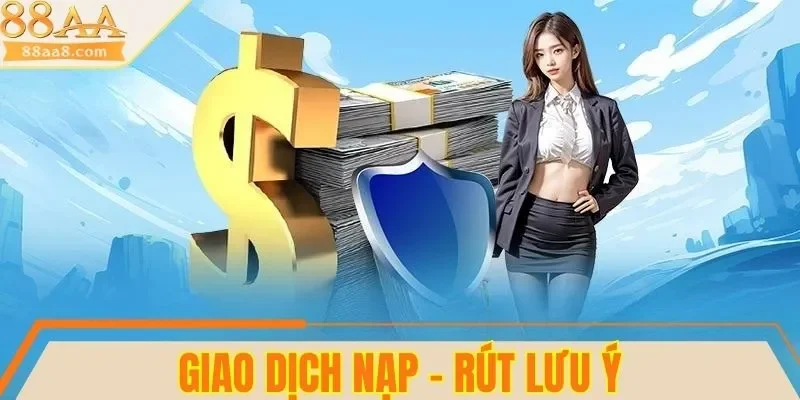 3 lưu ý khi thực hiện nạp rút 88AA