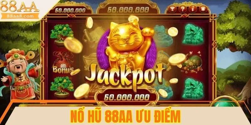 3 ưu điểm của sân chơi slot 88AA